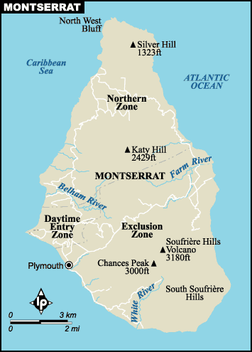 montserrat politique carte